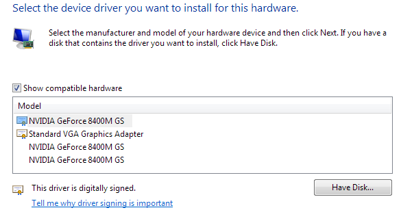 Geforce 8400m gs and Windows 7driving me to insanity...-device.png