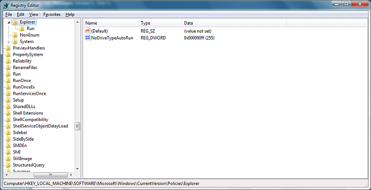 Trying to Enable Autorun-registry-autorun-error.png