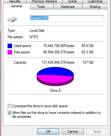 HD drive reporting error, management says one size, windows says..-seagate320_props.jpg