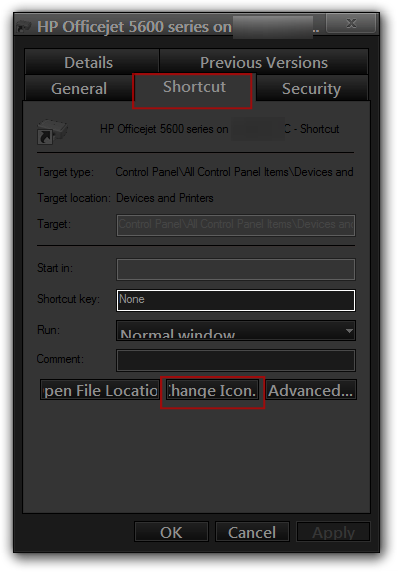 device/printers icons-hp-officejet-5600-series-shortcut-properties.png