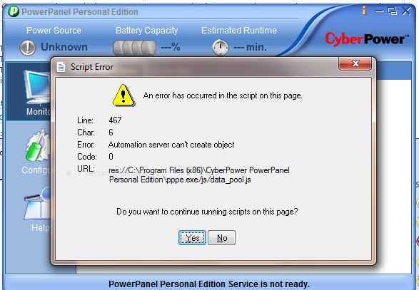 CyberPower PowerPanel Personal edition Script error-capture.jpg