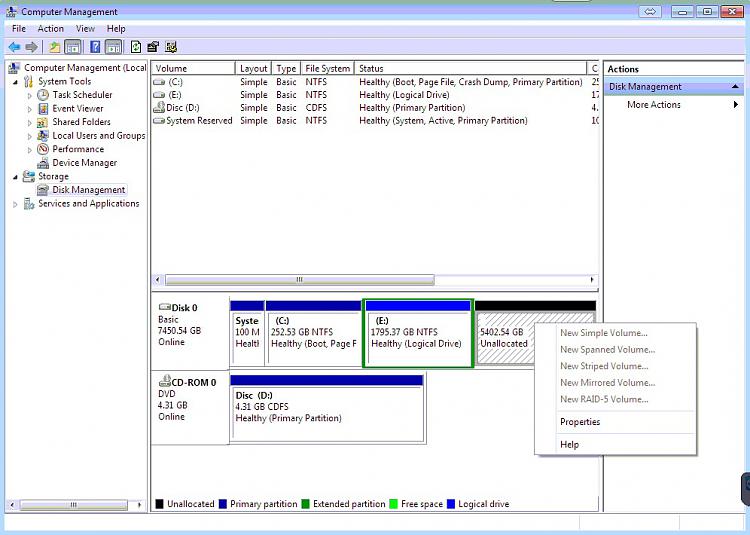 Disk Management disc tools - can't format uneducated space RAID5-raid5-unallocated-space.jpg