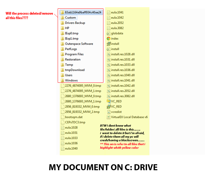 Will format the hard drive [D &amp; C drive], delete the all file in it?-2.png
