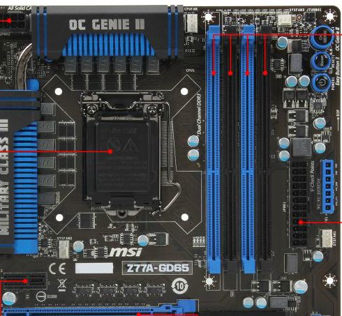 How does Dual-Channel RAM architecture work?-msi-dimm-slots.jpg