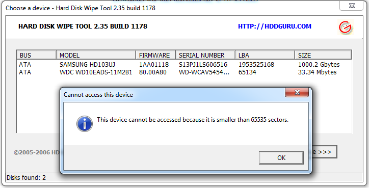 Western Digital Cavier Green 1000GB HDD comes up as 34mb?-untitled1.png