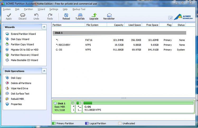 What software to use with SSD clone and for backup too? Many Choices!!-capture-aomei-partition-c-drive-1_14_13.jpg
