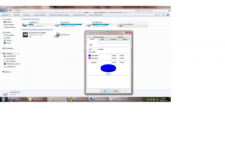 WD USB hard drive showing as local disk-my-computer-wit-properties.png