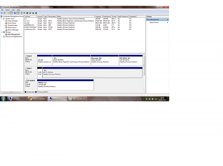 WD USB hard drive showing as local disk-disk-management.png