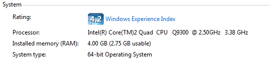 4GB installed RAM, 2.75GB usable =[-sys.png