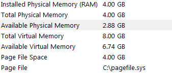 4GB installed RAM, 2.75GB usable =[-sysinfo2.png