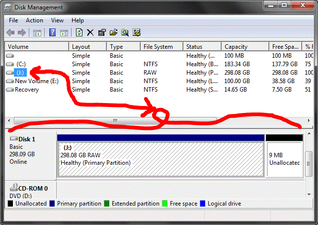 External Hardisk error 'e:\ is not accessible'-2.gif