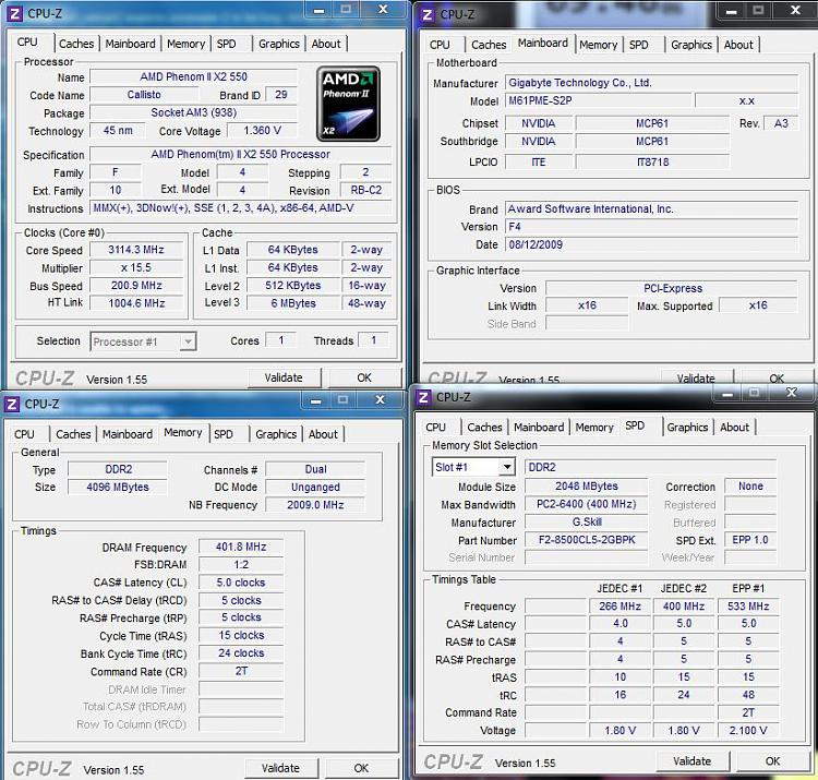 Dual Channel Suddenly Stopped Working, Only Single Channel Remains-cpu-z_phenom_550.jpg