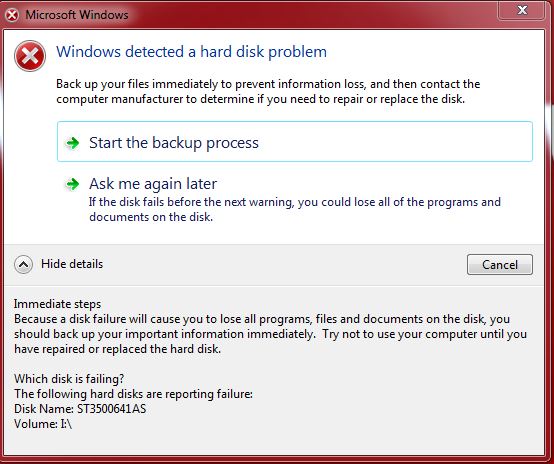 windows detected a hard drive problem-disk-fail-message.jpg