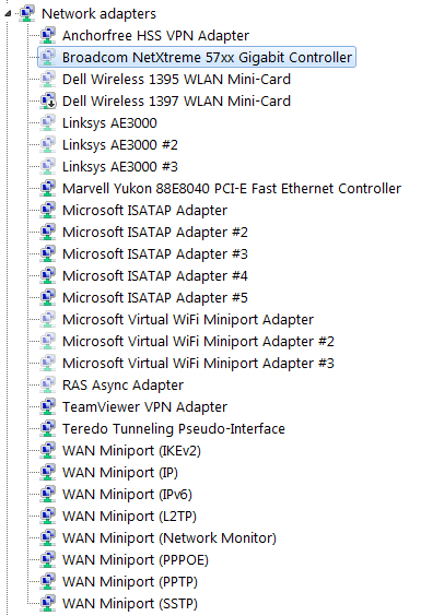 Dell Laptop - Broadcom Gigabit Controller Not Connected - How Fix?-device-mgr-all-network.png