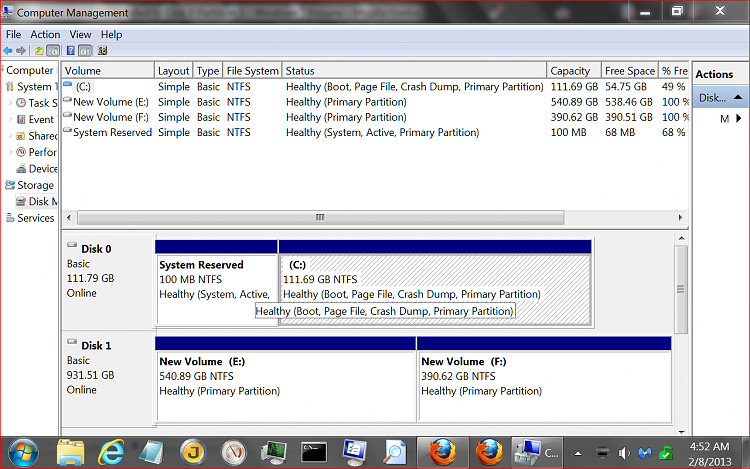 Hard drive appears wiped after installing Windows 7 to another drive-disk-management.png