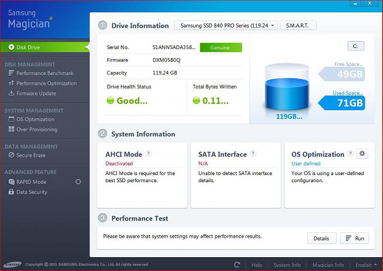 Bios settings re new SSD boot drive &amp; MB Sata connectors-ssd-magician.jpg