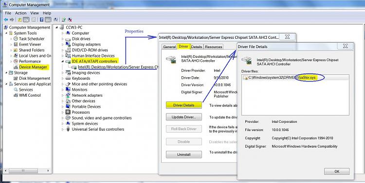 Bios settings re new SSD boot drive &amp; MB Sata connectors-ahci-driver-check.jpg