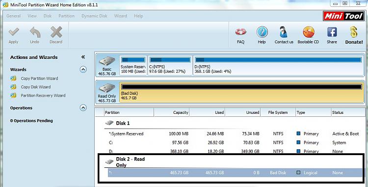 How to Fix external HDD bad disk, unallocated, not initialize-1.jpg