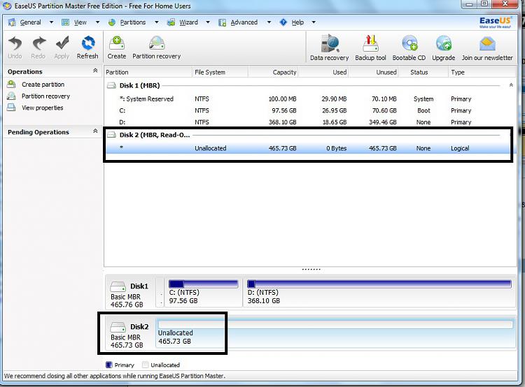 How to Fix external HDD bad disk, unallocated, not initialize-2.jpg