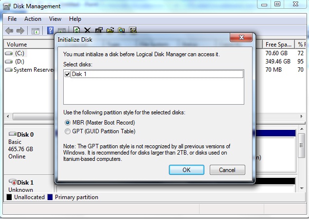How to Fix external HDD bad disk, unallocated, not initialize-3.jpg
