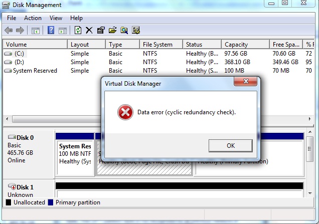 How to Fix external HDD bad disk, unallocated, not initialize-4.jpg