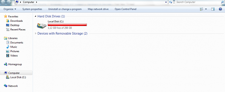 external hard disk not showing in my computer windows 7