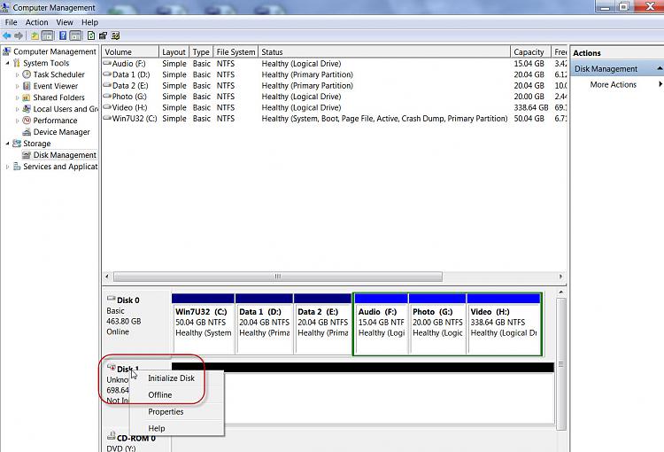 HDD was seen by my PC, but after 3rd party format it is not visible-initialised-.jpg
