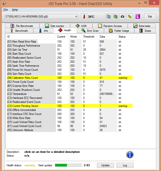 HD Tune Health Check Warning - Reason to Worry?-capture.png