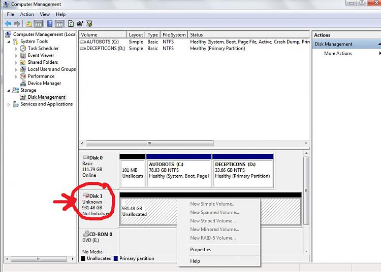 WD EXTERNAL HARD DISK 1TB suddenly &quot;unallocated&quot; and &quot;not initialized&quot;-second.jpg