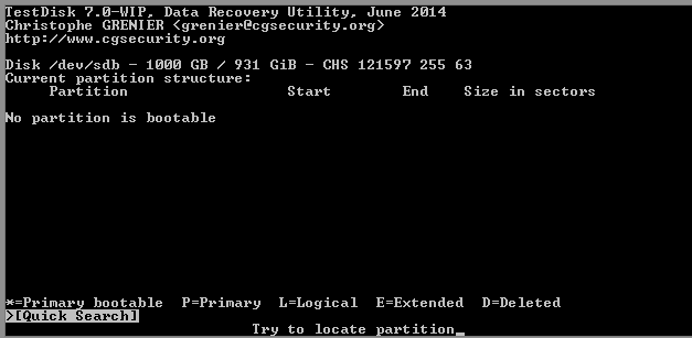 WD EXTERNAL HARD DISK 1TB suddenly &quot;unallocated&quot; and &quot;not initialized&quot;-first-analyze.png