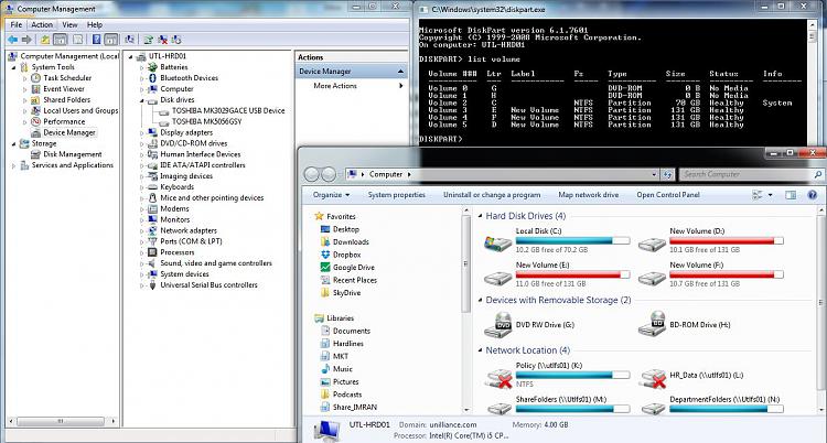 HDD shows in &quot;Device Manager&quot; but not in &quot;DiskPart&quot;or&quot; Disk Management-capture.jpg
