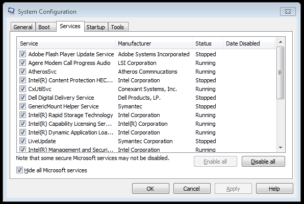 What's causing my HDD to run constantly, and how do I stop it?-sys-config-1.png