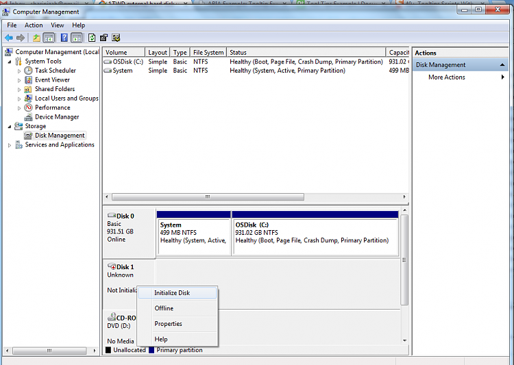 1TWD external hard disk unknown,not initialized,unallocated,i/o error-initialize1disk.png