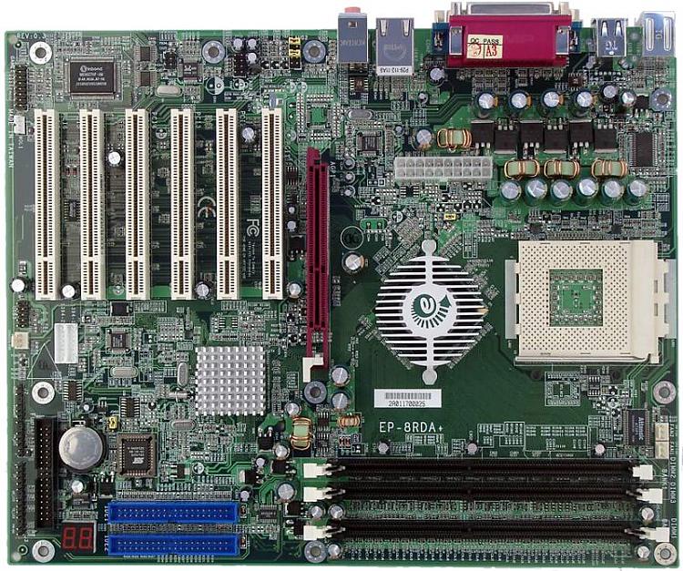 How does Dual-Channel RAM architecture work?-8rda-board.jpg