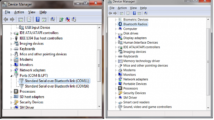 microsoft standard serial over bluetooth link driver download