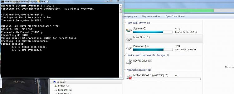 Installing new 4TB Hard Drive with GPT won't format-format-stuck..jpg