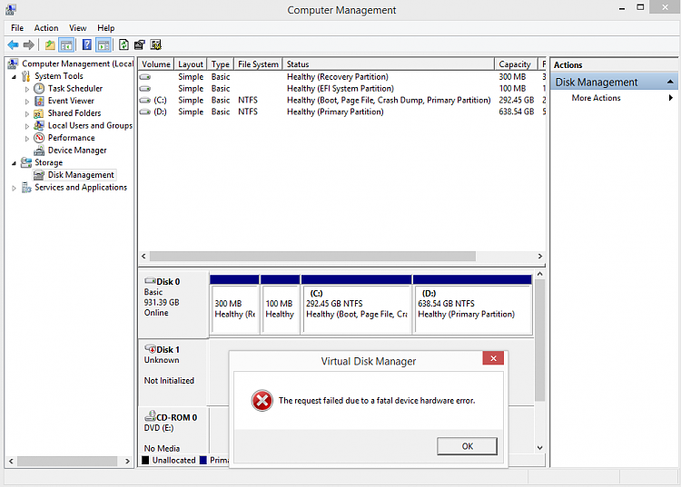 WD Elements - 2TB - Unallocated, No Drive, Cannot Initialize Disk-wd1.png