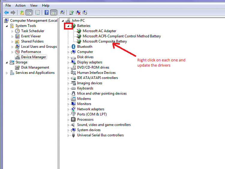 microsoft acpi battery driver for vista download