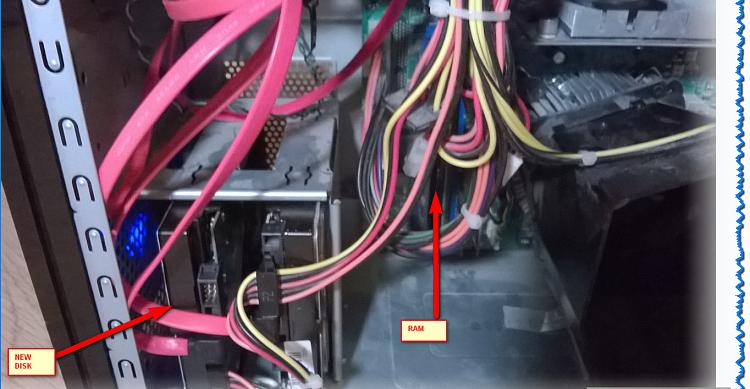 Can I add hard drive to pictured PC and is the fan OK-newhd.jpg