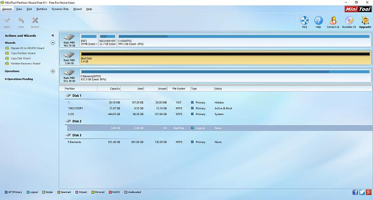500GB HDD only shows 3.86GB in Disk Management-screen1.jpg
