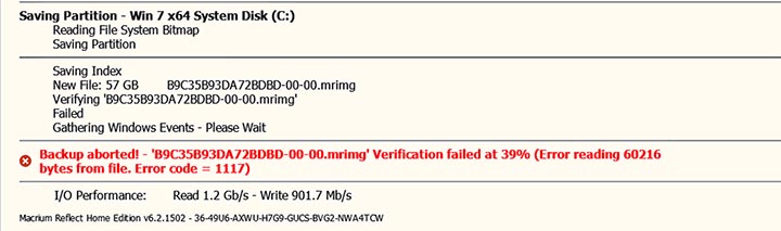 CHKDSK on eSATA Drive Formatted For Use With Macrium Reflect-macriumbackupverifyfails082516.jpg