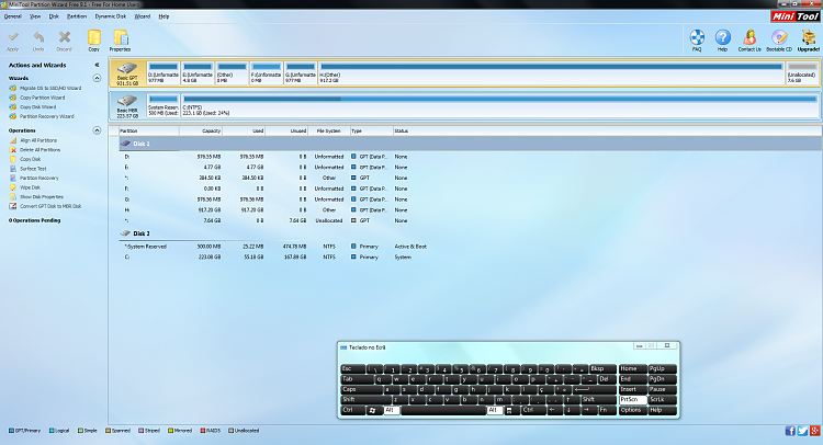 hard disk MBR and NTFS on NAS turn into GPT and Raw-minitool-partition-wizard.png