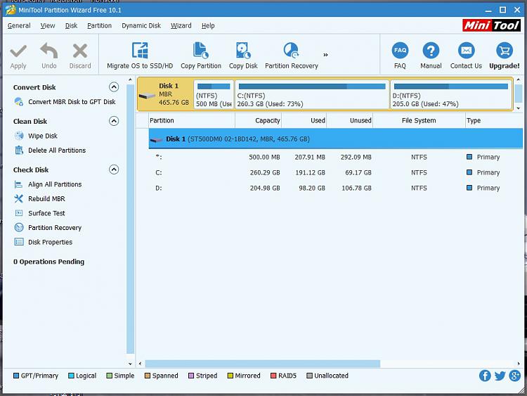 WD My Passport 0820 - Not Initialized - Data Lifeguard FAIL-pw-disk-not-appears.jpg