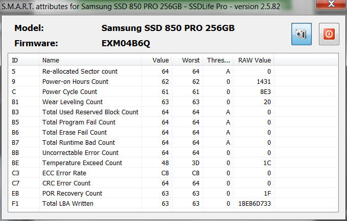 Samsung 850 PRO 256GB Anomalies-ssdlife_smart.png