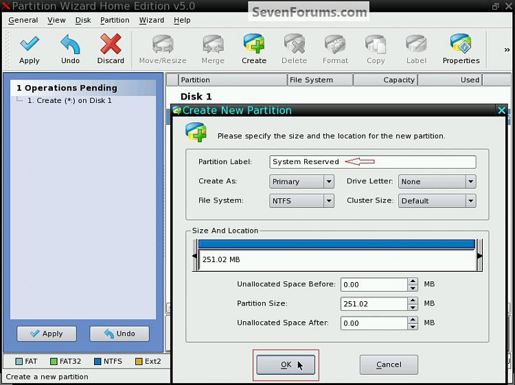 The 100mb (or was it gb) boot partition - query-system-reserved.jpg