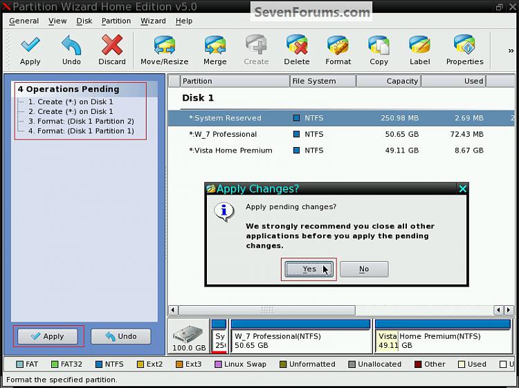 Boot Windows 7 from Logical-createformat-apply-ok.jpg