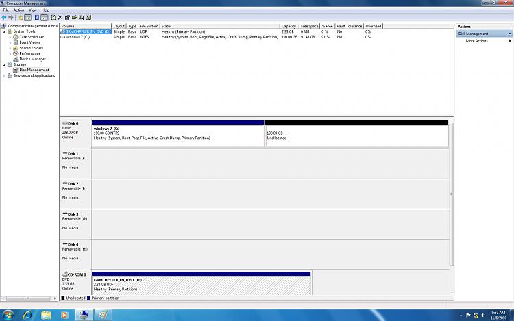 windows 7 setup problem