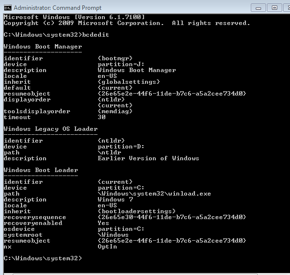 Dual installation XP and 7-bcdedit.png