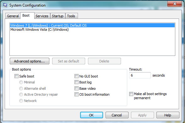 Windows 7 and XP install --&gt; only XP boots-msconfig-win7.png