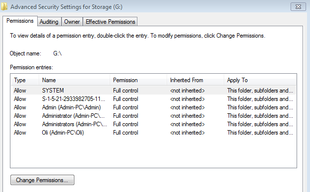 HDD Partition Access is Denied-permissions.png